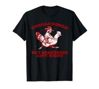 Pollo mapache divertido sin diagnosticar pero algo no está bien Camiseta