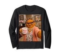 Pollo Nugget Nug Selfie Meme Humor Mamá Amor Apreciación Manga Larga