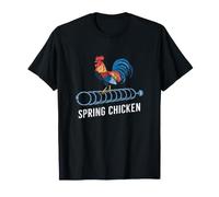 Pollo Primavera Vejez Humor Amante del Pollo Camiseta