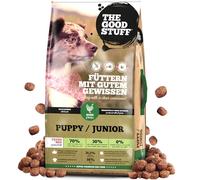 Pollo (Puppy/Junior) | Pienso seco para Cachorros | 12,5 kg | THE GOODSTUFF | Alimento completo | Para una crianza equilibrada y suministro diario | Sin cereales y sin azúcares añadidos