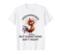 Pollo y ardilla locos no son correctos sin diagnosticar Camiseta