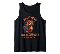 Pollo y ardilla locos no son correctos sin diagnosticar Camiseta sin Mangas