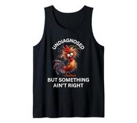 Pollo y ardilla locos no son correctos sin diagnosticar Camiseta sin Mangas