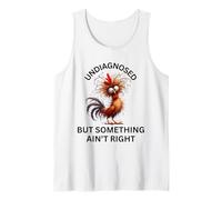 Pollo y ardilla locos no son correctos sin diagnosticar Camiseta sin Mangas