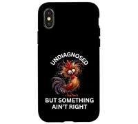 Pollo y ardilla locos no son correctos sin diagnosticar Carcasa para iPhone X/XS