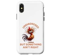 Pollo y ardilla locos no son correctos sin diagnosticar Carcasa para iPhone X/XS