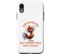 Pollo y ardilla locos no son correctos sin diagnosticar Carcasa para iPhone XR