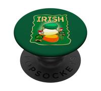 Pollos irlandeses Gallinas Irlanda PopSockets PopGrip Adhesivo