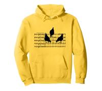 Pollos musicales en partitura musical arte musical notas musicales Sudadera con Capucha