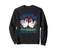 Pollos patrióticos festivos de Chicka Boom Boom Sudadera