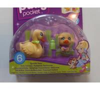 Polly Bolsillo Brillantes Amantes de los Animales Patos Familia Mattel P7289