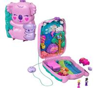 Polly Pocket Bolso y Cofre 2 en 1 con Forma de Koala, con muñecas, Mascotas y Accesorios, Juguete +4 años (Mattel GXC95)