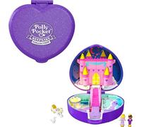 Polly Pocket Cofre Castillo, muñeca con Accesorios, Juguete +4 años (Mattel HFJ64)