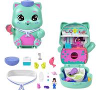 Polly Pocket Dolls and Playset, Set Sail Kitty Compact, Travel (Importación USA)