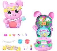 Polly Pocket Dolls and Playset, Tea Party Bunny Compact, Trave (Importación USA)