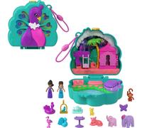 Polly Pocket Dolls & Playset, Peacock Garden Compact, Travel T (Importación USA)