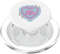 Polly Pocket - Funda Acolchada con Forma de corazón PopSockets PopGrip para MagSafe
