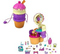 Polly Pocket HFR00 - Spin'n Surprise Ice Cream Cone Playground Compact (Mattel HFR00)
