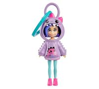 Polly Pocket Hoodie Friends Polly - Muñeca de dinosaurio para niñas de 4 años en adelante
