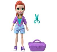 Polly Pocket Mattel Muñecas de Pose activas - Totes Cute Lili