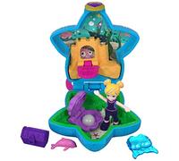 Polly Pocket Muñeca con mini cofre, acuario (Mattel FRY33)