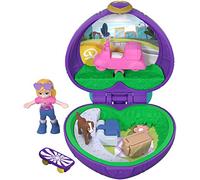 Polly Pocket Muñeca con mini cofre, vámonos de picnic (Mattel FRY30)