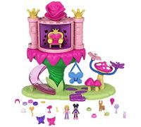 Polly Pocket Paseo de la Princesa Hada, Set de Juego con muñeca, Mascota y Accesorios, Juguete para niñas y niños Mayores de 4 años (Mattel GYK43)