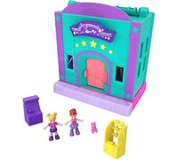 Polly Pocket - Salón Recreativo de Juguete, Mini Muñecas con Accesorios (Mattel GFP41)