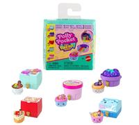 Polly Pocket - Estuche Tiny Takeout Reveal - Muñequitas y coche temático con sorpresas - Surtido