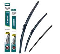 Polo 2002-2005 Heyner Germany Aero - Juego completo de escobillas limpiaparabrisas delanteras y traseras, 21 pulgadas, 18 pulgadas, SL 13 pulgadas, V HH2118SL13V