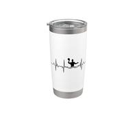 Polo acuático Heart Line Heartbeat Vaso térmico de acero inoxidable de doble pared