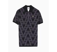 Polo adidas Originals Bruised Banana para hombre Negro,Gris L