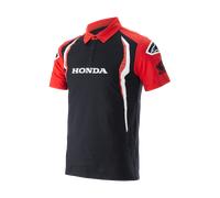 Alpinestars Honda polo, negro-rojo, tamaño 3XL para Hombres