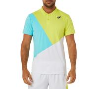 Polo Asics Men Court Color Block 2041a198 103 Xs