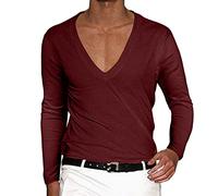 Polo Blanco Manga Corta Camiseta Morada Hombre Camisa con Cremallera Hombre Playera Rockera Hombre Camisetas Hombre Originales Formal Outfit Camisa Azul Cielo Hombre Camisas De Adolescentes Hombres
