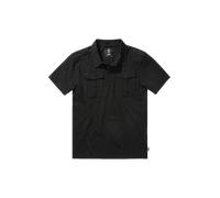 Brandit Camiseta hombre Jersey Poloshirt Jon media manga Negro XXL