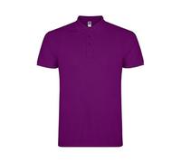 Polo clásico con Cuello y Ribete de Manga Corta Acanalado (Tallas Infantiles) Star