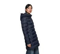 Polo Club Abrigo Ultralight de Mujer en Azul Marino con bordado y cierre de Cremallera - Chaqueta Invierno