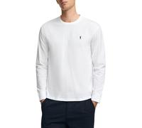 Polo Club Camiseta de hombre de manga larga y logo bordado Rigby Go. Blanco 56/3XL