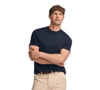 Polo Club - Camiseta de Manga Corta para Hombre, 100% Algodón Premium, Cuello Redondo Clásico, Camiseta Básica Casual, Tallas S a 5XL