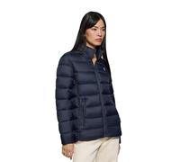 Polo Club Chaqueta Ultralight de Mujer en color Negro con bordado y cierre Cremallera - Abrigo Invierno