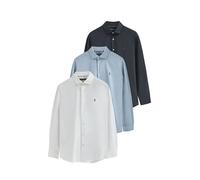 Polo Club Pack hombre de dos camisas y de poplin y corte slim con logo Rigby Go. Multicolor 54/XXL