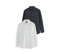 Polo Club Pack hombre de dos camisas y de poplin y corte slim con logo Rigby Go. Multicolor 56/3XL