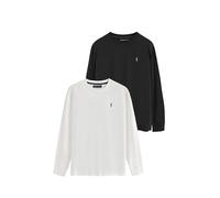 Polo Club Pack hombre de dos camisetas enycon manga larga y bordado Rigby Go. Multicolor 52/XL