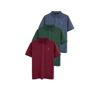 Polo Club Polo Club - Pack de tres polos de hombre de manga corta y corte recto. Azul Talla 48