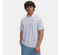 Polo con estampado Under Armour Matchplay para hombre Blanco / Azul Smoke / Midnight Marino Azul M