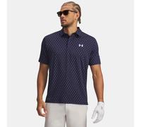 Polo con estampado Under Armour Playoff 3.0 para hombre Midnight Marino Azul / Blanco / Blanco XL