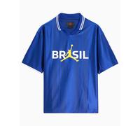Polo con logo Oversize Jordan Brasil para hombre Azul L