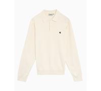 Polo con logo Relaxed Carhartt WIP Madison para hombre Beige XS