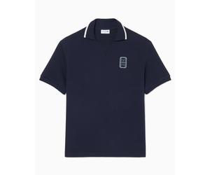 Polo con logo Relaxed Lacoste Runway para hombre Azul 5